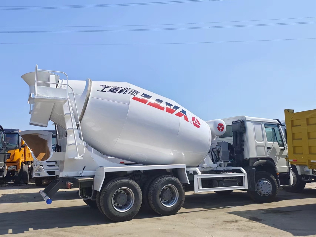Betonmixer Truck 10m3 Gebruikt met renovatie Howo Betonmixer 10 Wielen 371/380 pk