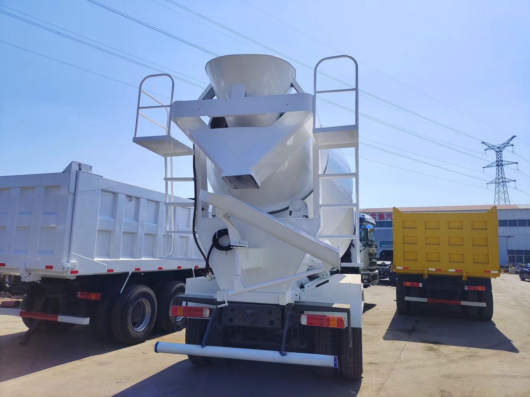 Betonmixer Truck 10m3 Gebruikt met renovatie Howo Betonmixer 10 Wielen 371/380 pk
