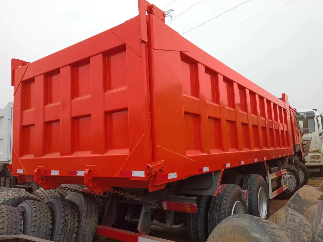 40 ton dumptruck te koop Howo 400 pk tipper truck 27 kubieke zware belasting transport zandsteen