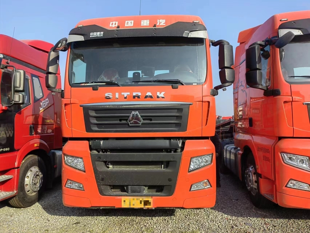 6x4 Traktor Truck Gebruikt 2021 Jaar Hoog vermogen 480 pk Diesel STIRAK G7 Tailer Truck Handleiding Euro 5