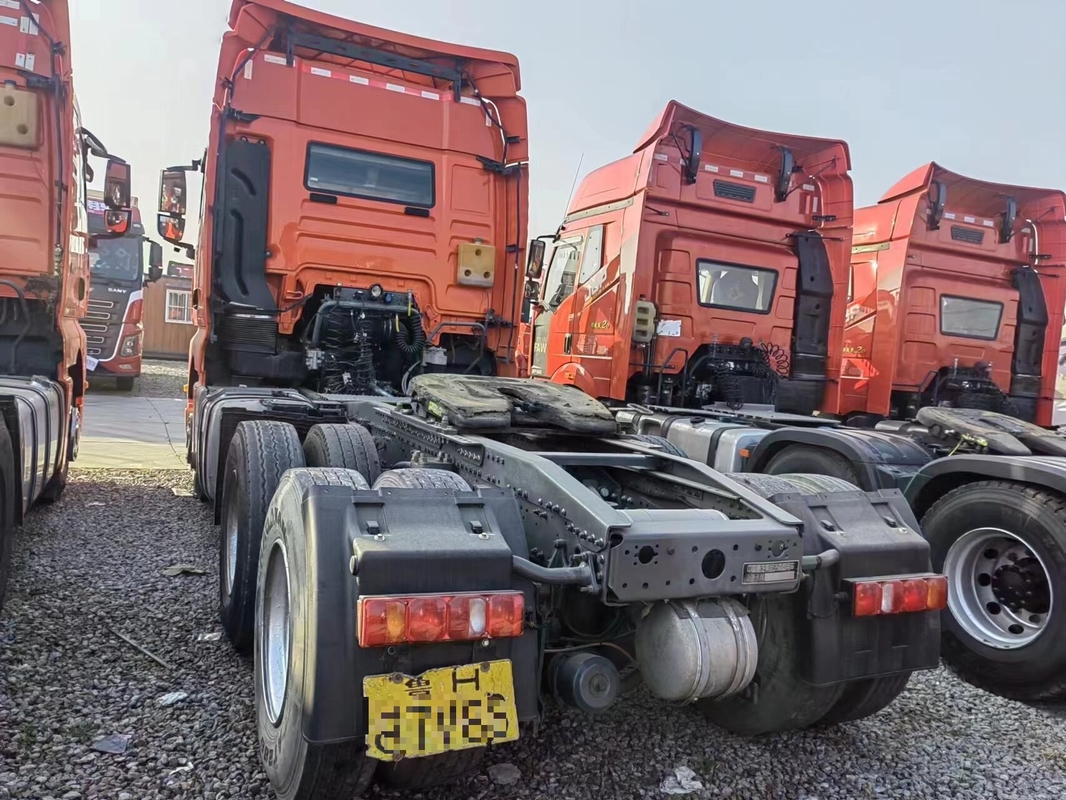 6x4 Traktor Truck Gebruikt 2021 Jaar Hoog vermogen 480 pk Diesel STIRAK G7 Tailer Truck Handleiding Euro 5