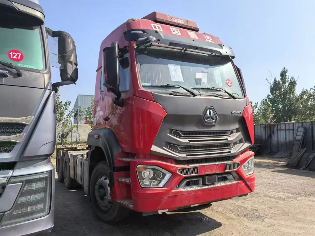 Gebruikte trekker trucks hoofd 10 band Sinotruk Hohan N7G 2021 jaar trailer truck man motor 480 pk
