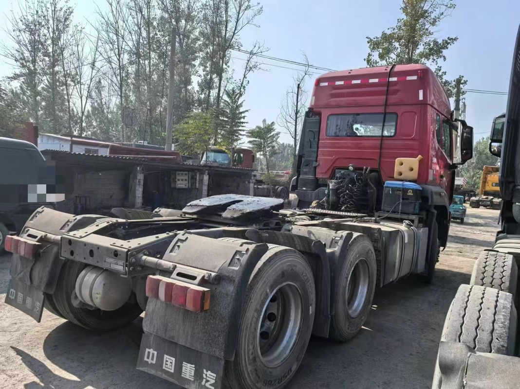 Gebruikte trekker trucks hoofd 10 band Sinotruk Hohan N7G 2021 jaar trailer truck man motor 480 pk