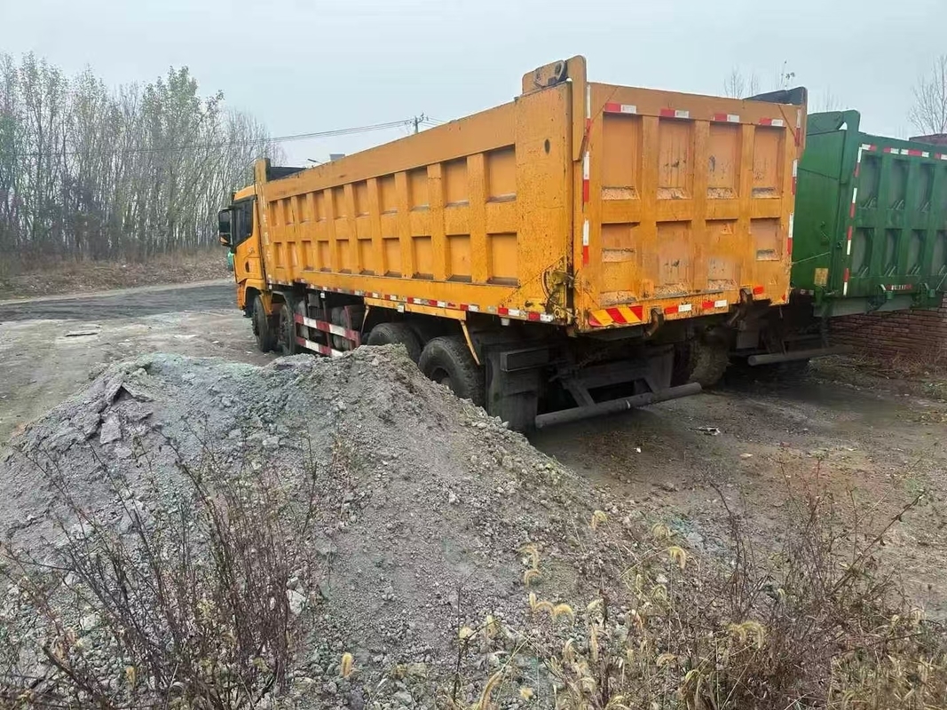 8x4 6x4 50 ton gebruikte Shacman dump trucks te koop X3000 Weichai 430hp zand en rots transport