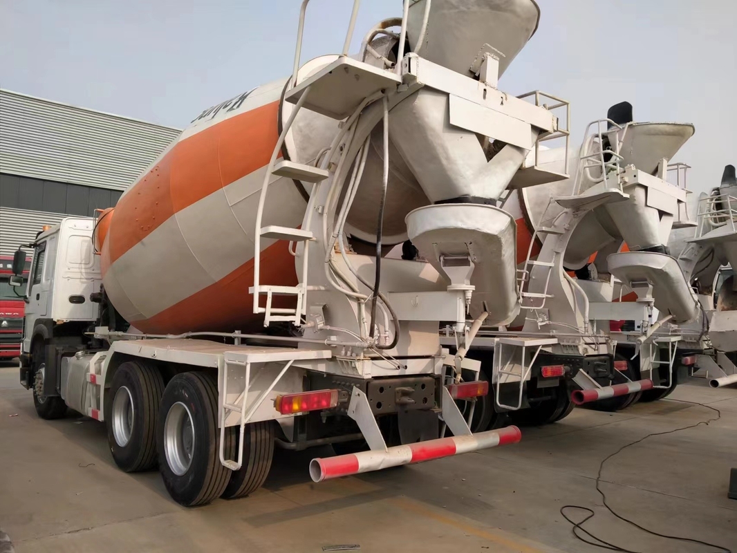 10cbm Betonmixer Truck 10000 liter Sinotruk Howo TX 6*4 Chassis Euro 3 Uitstoot Gebruik in Afrika
