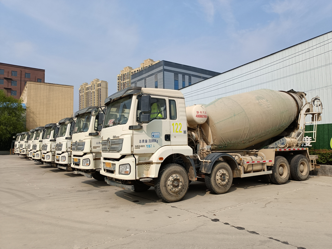 Gebruikte Shacman Betonmixer Truck 12m3 Mixer Tanker M3000 Cabin 2020 Jaar Weichai Motor