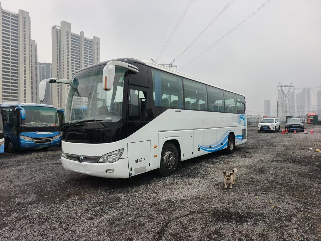 Prijs Yutong Bus 60 zitplaatsen Tweedehands Youngtong ZK6119 Coach Gebruikt 2+3 zitplaatsen Laytout 66 zitplaatsen