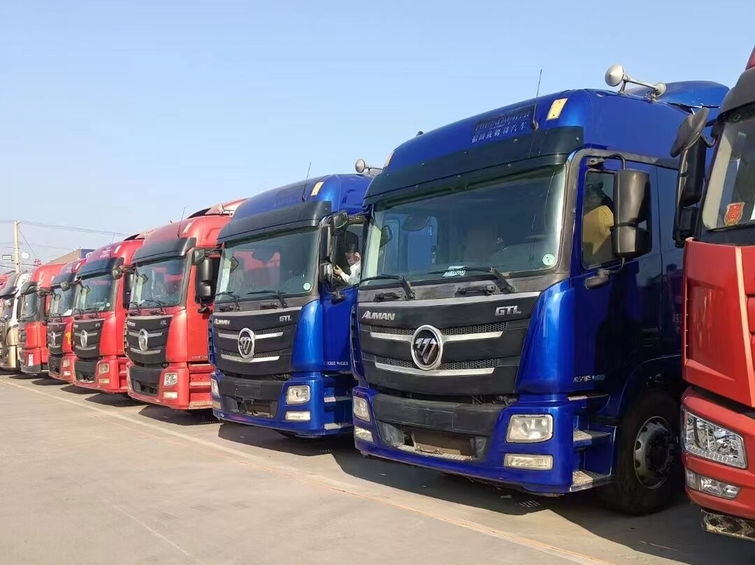 Gebruikte Tractor Trailers te koop Foton 6*4 2e Tractor Head 2020 Year Low Mileage Semi Trucks