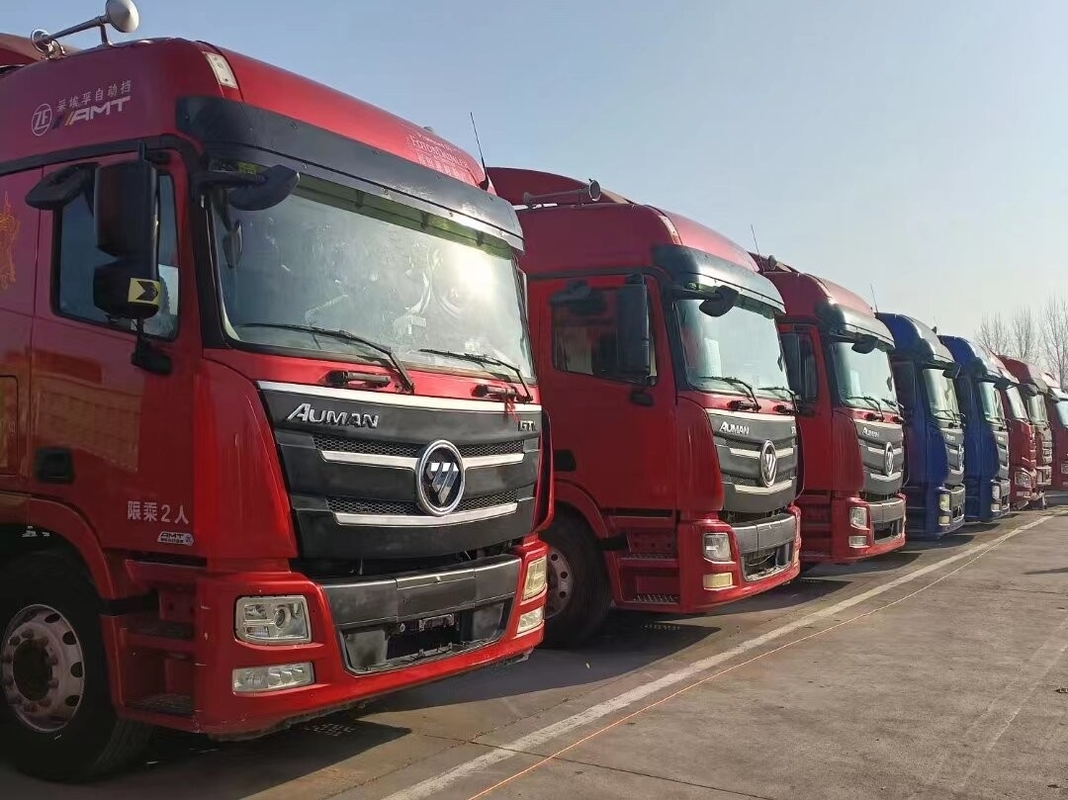Gebruikte Tractor Trailers te koop Foton 6*4 2e Tractor Head 2020 Year Low Mileage Semi Trucks
