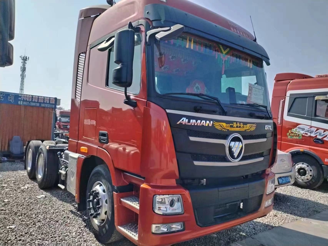 Gebruikte trekkerkop China Truck 10 Wheels Foton GTL 510hp Krachtige trekkertruck met slaper zwaar werk