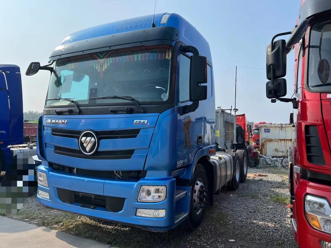 Gebruikte tractorkop te koop 2021 Jaar Gebruikte halftrucks Foton GTL 430hp