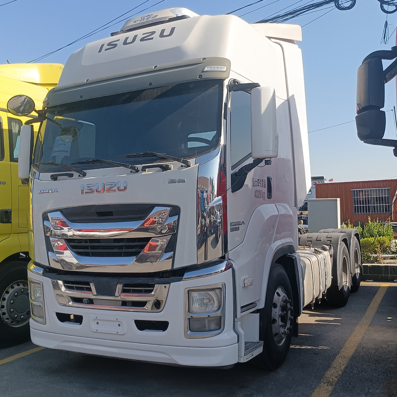 Gebruikte Semi Trailer Head Tractor Truck Isuzu 460hp Trailer Truck 6×4 Drive Model 2020 Jaar Hoog Transport