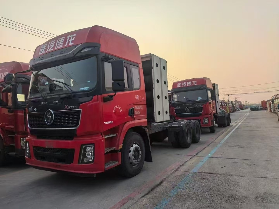 Gebruikte automatische natrual gas trekker Truck X5000 met 10 wielen Weichai motor CNG 460hp 2023 zwaar vervoer