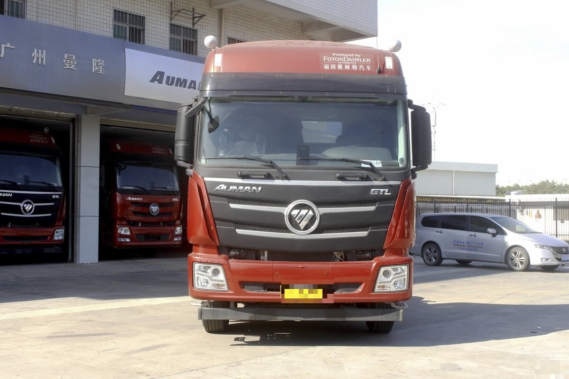 Gebruikte tractor truck hoofd te koop Foton Auman 6*4 Drive Mode 430hp Low Mileage 2022 Year Fuel Efficient Engine
