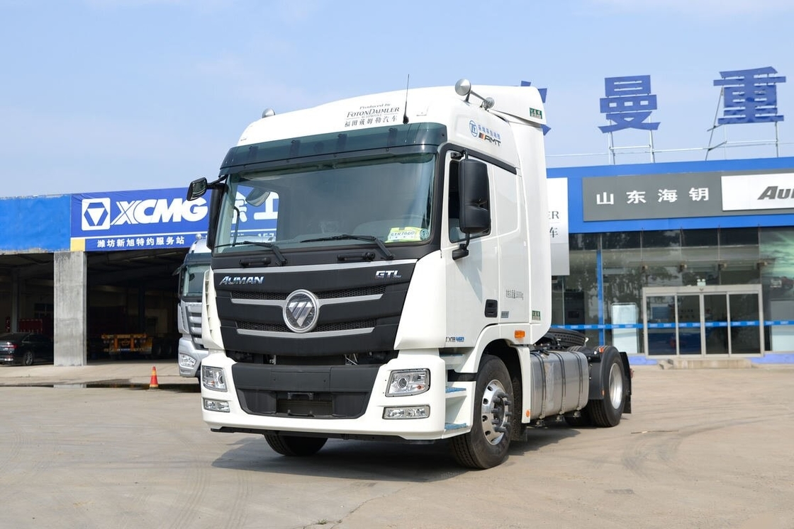 Gebruikte ZF transmissie trekkerkop Foton Auman 460 pk Cummins motorVerbetering van de transportinfrastructuur