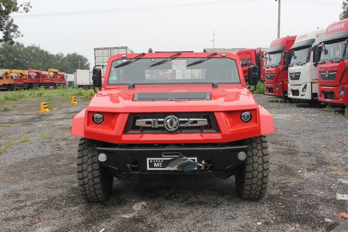 Dongfeng Warrior Off-Road Pickup Rood  3800mm Wielbasis Cummins Motor  4WD  Zware Prestaties