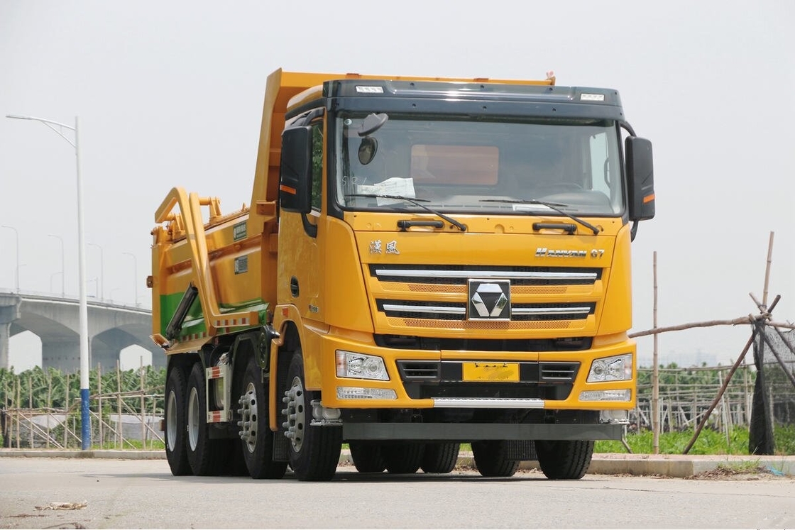 Gebruikte tipper truck 400 pk XCMG G7 8*4 Drive Mode Constructiemateriaal Transport Tipper