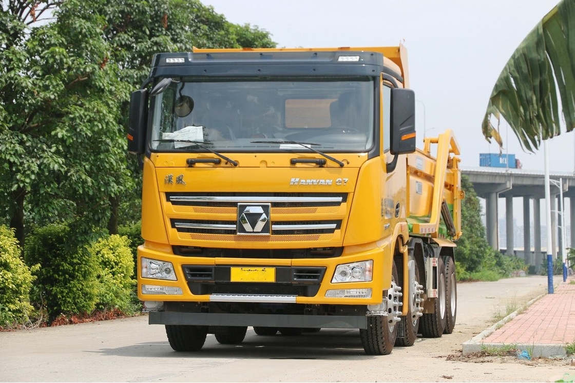 Gebruikte tipper truck 400 pk XCMG G7 8*4 Drive Mode Constructiemateriaal Transport Tipper