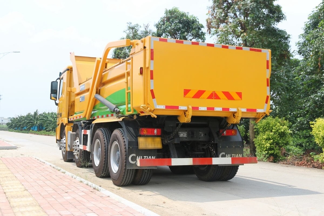 Gebruikte tipper truck 400 pk XCMG G7 8*4 Drive Mode Constructiemateriaal Transport Tipper