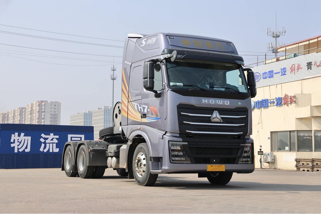 Gebruikte tractor Truck Paard te koop Sinotruk Howo Th7-N 6*4 Drive Mode 480hp Gasbrandstof Type Head