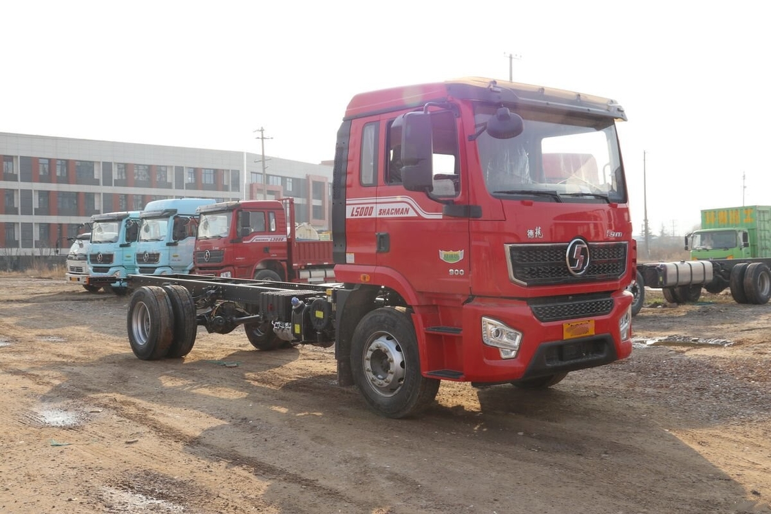 Gebruikte hek vrachtwagen Chassis Shacman L5000 4×2 DRIVE MODE 240 pk 6.8m Long Stake EURO 6 Truck