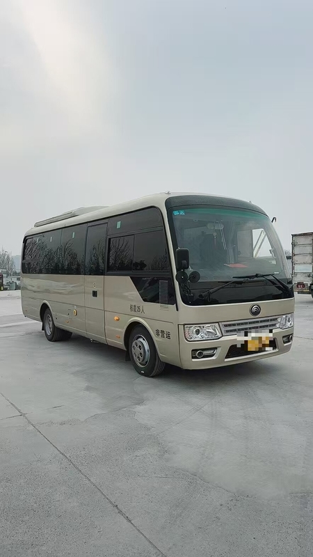 Mid-Size ZK6792D51 Gebruikte bus 25 zitplaatsen 6-versnellingsbak uitgebreid Zonk achterbagage