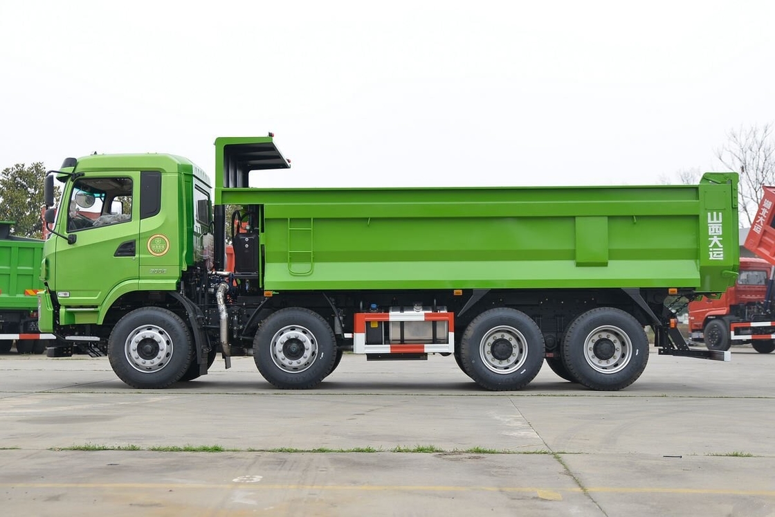 Gebruikte dumptruck te koop 300 pk DAYUN N6 8*4 rijstand Gebruikte bouw dumptruck met lage kilometers