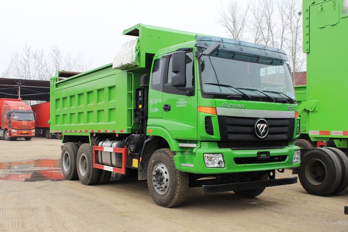 Tweedehands zware dumptruck Foton Ouman ETX 336hp 6*4 Drive Mode Goedkope dumptruck Export naar Afrika