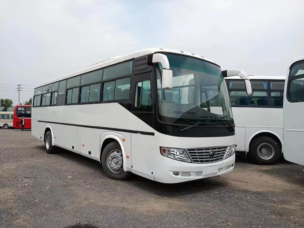 Gebruikte Yutong Bus Op voorraad Zk6112d 53 zitplaatsen Dachai Diesel brandstof type Euro 2 motor met middelste deur