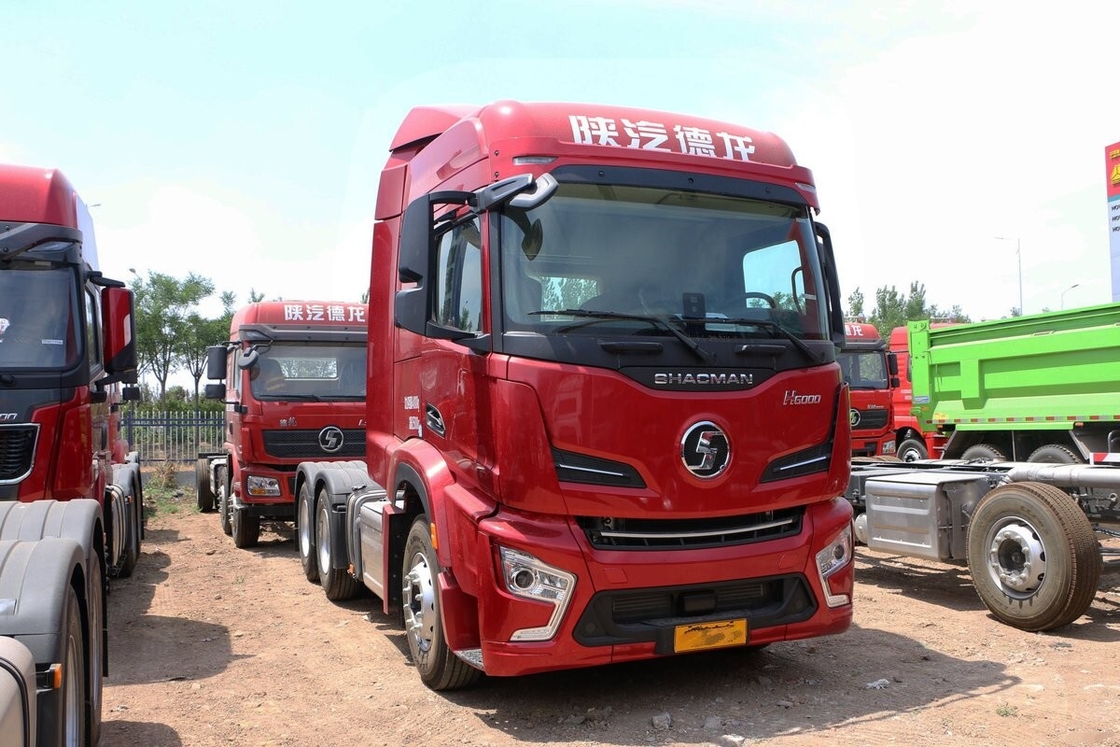 Gebruikte Trekker Truck Kop Te Koop Shacman H6000 6*4 Aandrijving  480pk  Beste Chinese Trekker Truck Merken