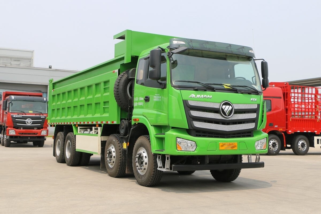 Gebruikte dumptruck te koop Foton Etx 8*4 rijstand 400 pk Gebruikte bouw dumptruck met lage kilometertelling