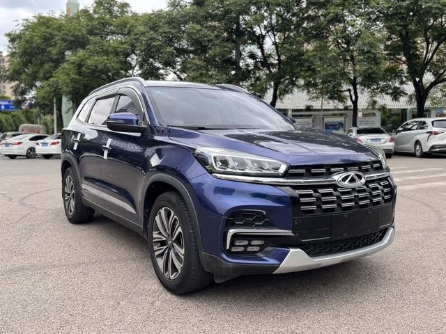 Chinese Gebruikte SUV Weinig Kilometers Chery Tiggo 8 SUV Automatische Transmissie 2019 jaar Familie- en Commercieel Gebruik