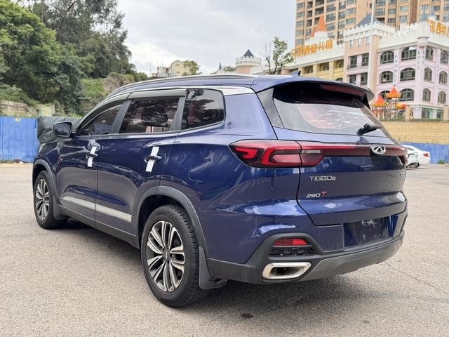 Chinese Gebruikte SUV Weinig Kilometers Chery Tiggo 8 SUV Automatische Transmissie 2019 jaar Familie- en Commercieel Gebruik