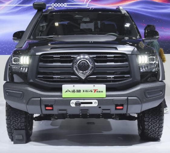 Nieuwe Great Wall King Kong Poer Hi4-T Pick-up Truck 4wd Automaat Dubbele Cabine Hybride Bedrijfsvoertuig