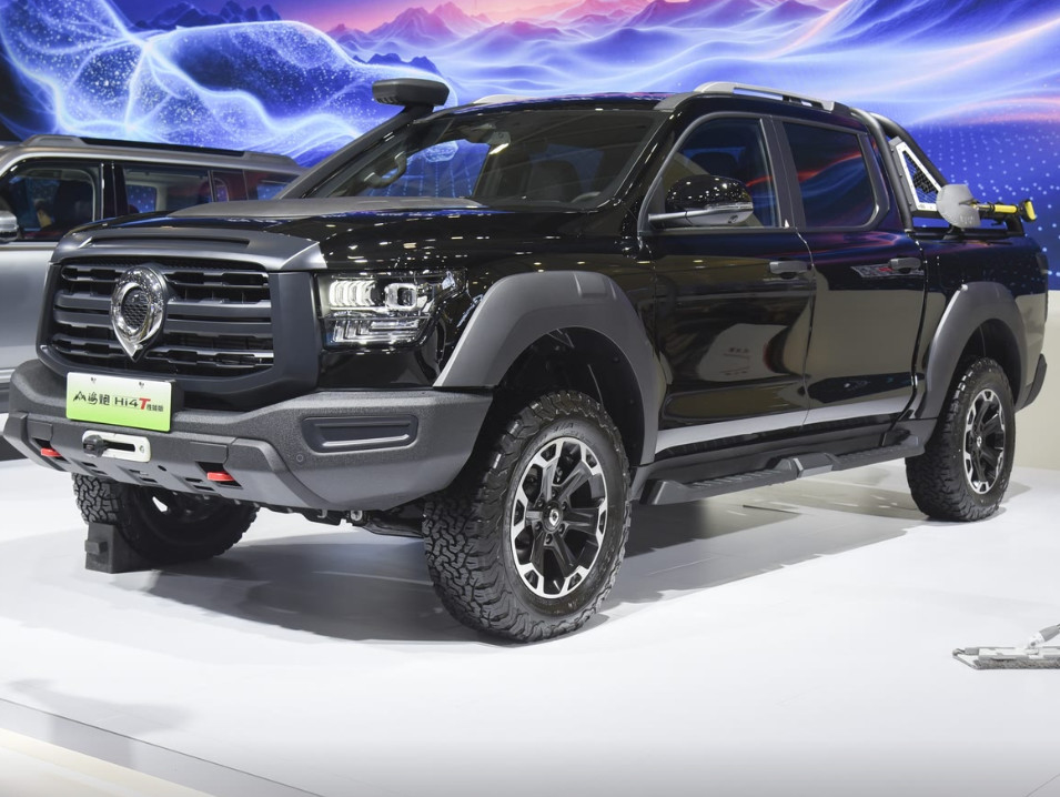 Nieuwe Great Wall King Kong Poer Hi4-T Pick-up Truck 4wd Automaat Dubbele Cabine Hybride Bedrijfsvoertuig