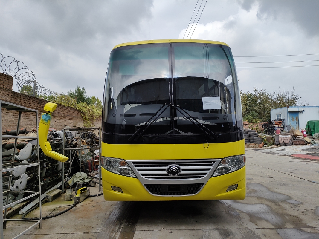 ZK6112D Yutong Gebruikte Passagiersbus / 65 Zitplaatsen Rechtsgestuurd euro 3 Luxe Bus