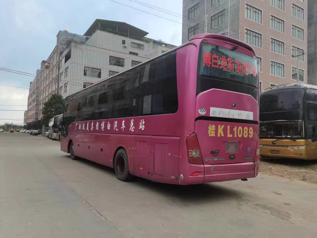 ZK6122 Yutong dubbeldekkerbus Gebruikte passagiersbus /49 zitplaatsen Dubbele deuren Linksgestuurde luxebus