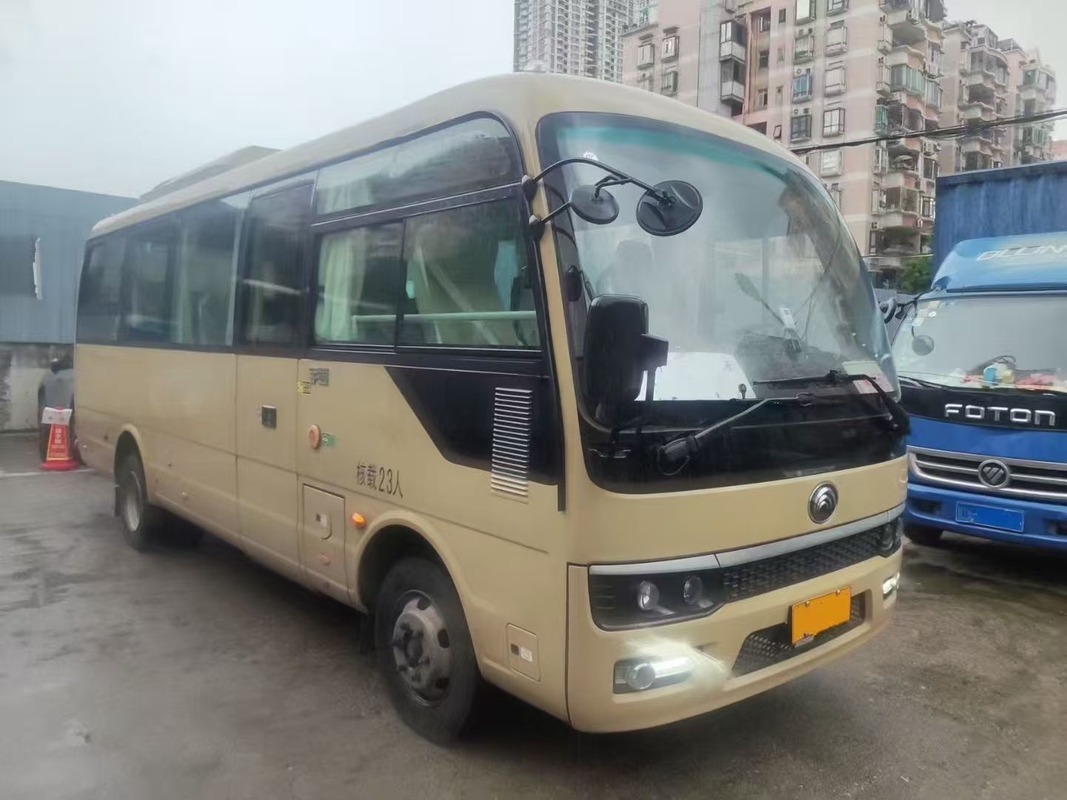 ZK6729D63 Yutong Gebruikte Personenbus 10-23-Zitter Eén Deur Linkerhandbesturing Luxe Bus