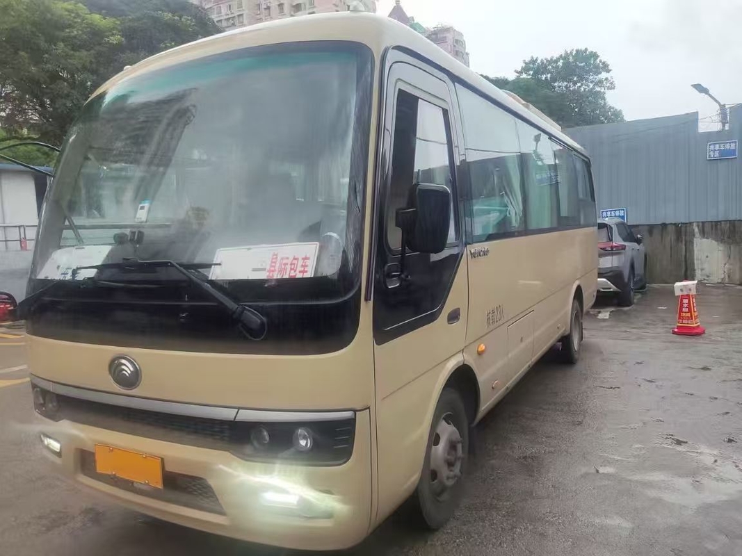 ZK6729D63 Yutong Gebruikte Personenbus 10-23-Zitter Eén Deur Linkerhandbesturing Luxe Bus