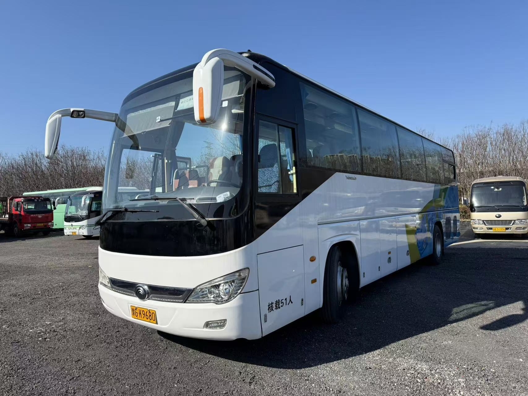 ZK6119 Yutong Gebruikte Passagiersbus 2022 51 zitplaatsen Eendeurs Linksgestuurde Luxe Bus
