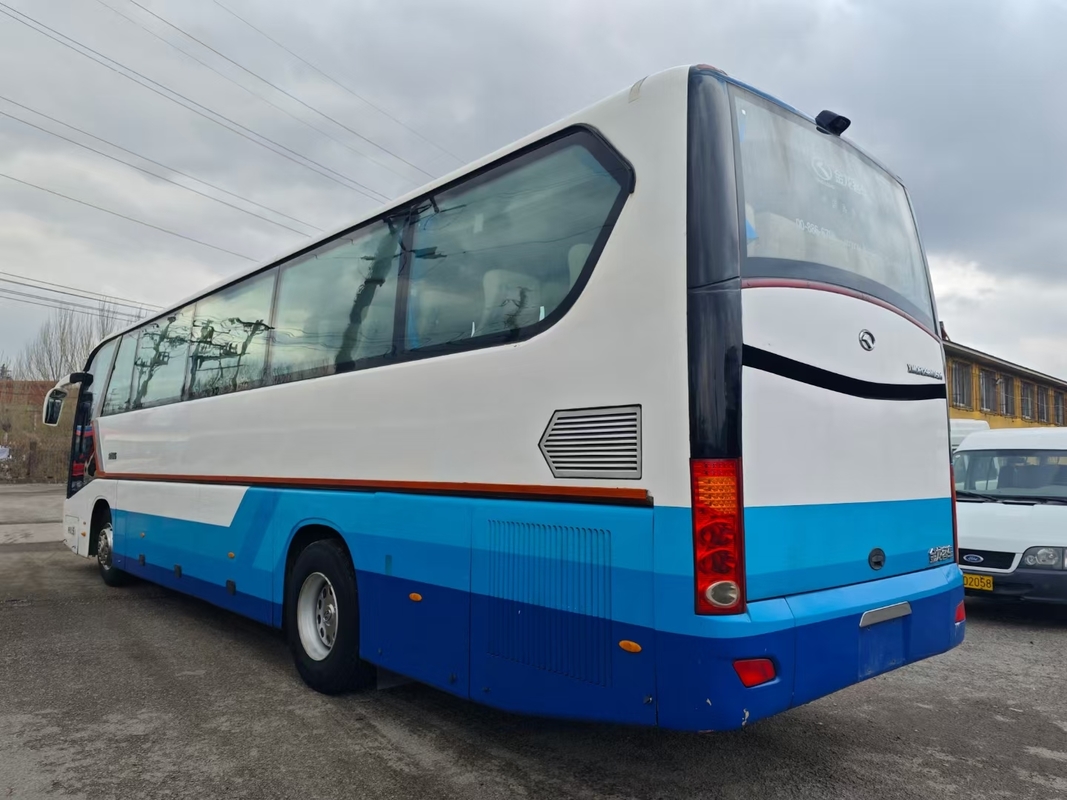 2020 Coach Tweedehands 55 Zitplaatsen 12 Meter Gladde Vorm Gebruikte King Long Bus XMQ6129 Dubbele Deuren