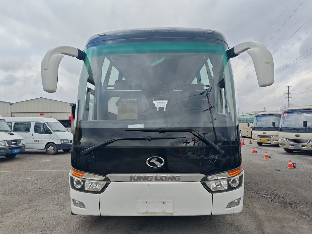 2020 Coach Tweedehands 55 Zitplaatsen 12 Meter Gladde Vorm Gebruikte King Long Bus XMQ6129 Dubbele Deuren