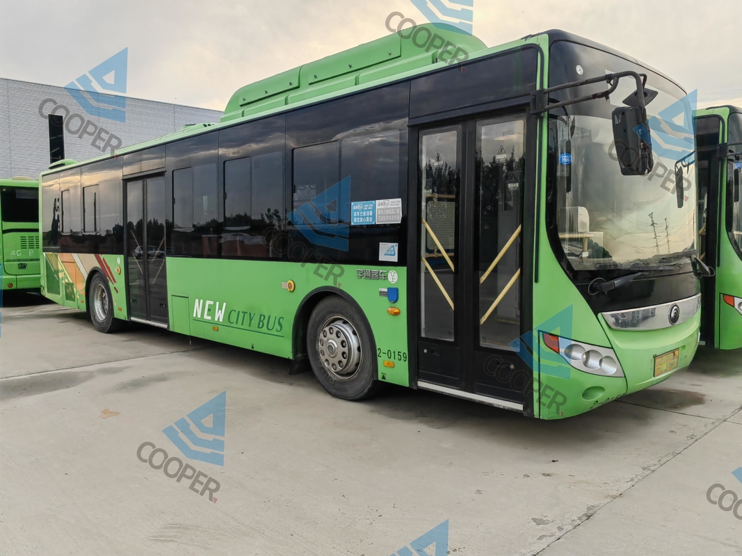 2020 Tweedehands 77/23 Zitplaatsen 12 Meter Gladde Vorm Gebruikte Yutong6120 CNG Bus Dubbele Deuren