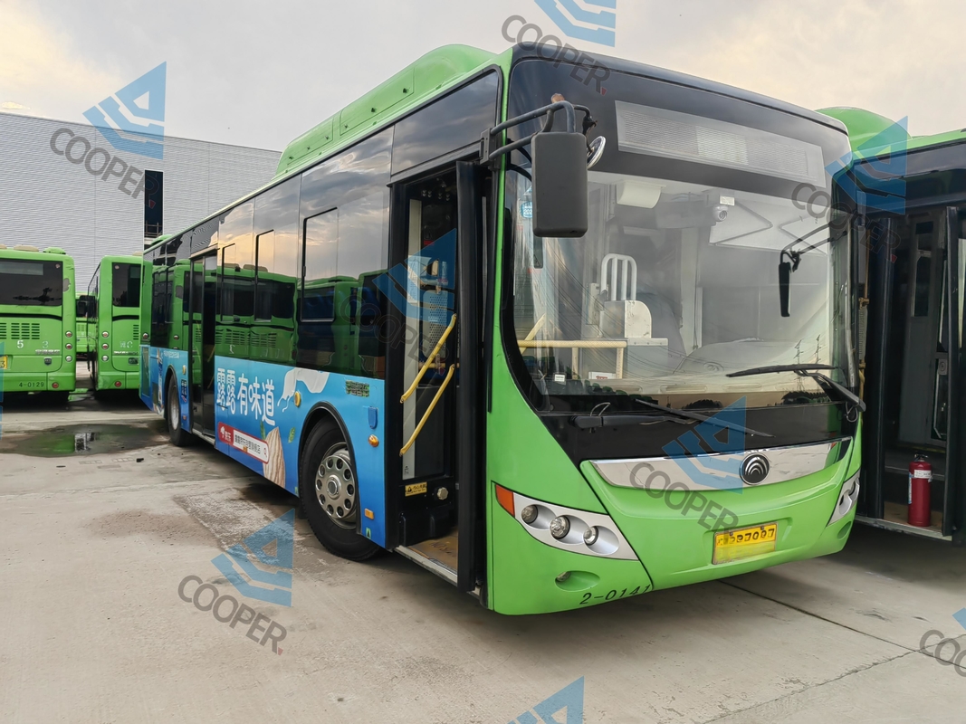 2020 Tweedehands 77/23 Zitplaatsen 12 Meter Gladde Vorm Gebruikte Yutong6120 CNG Bus Dubbele Deuren