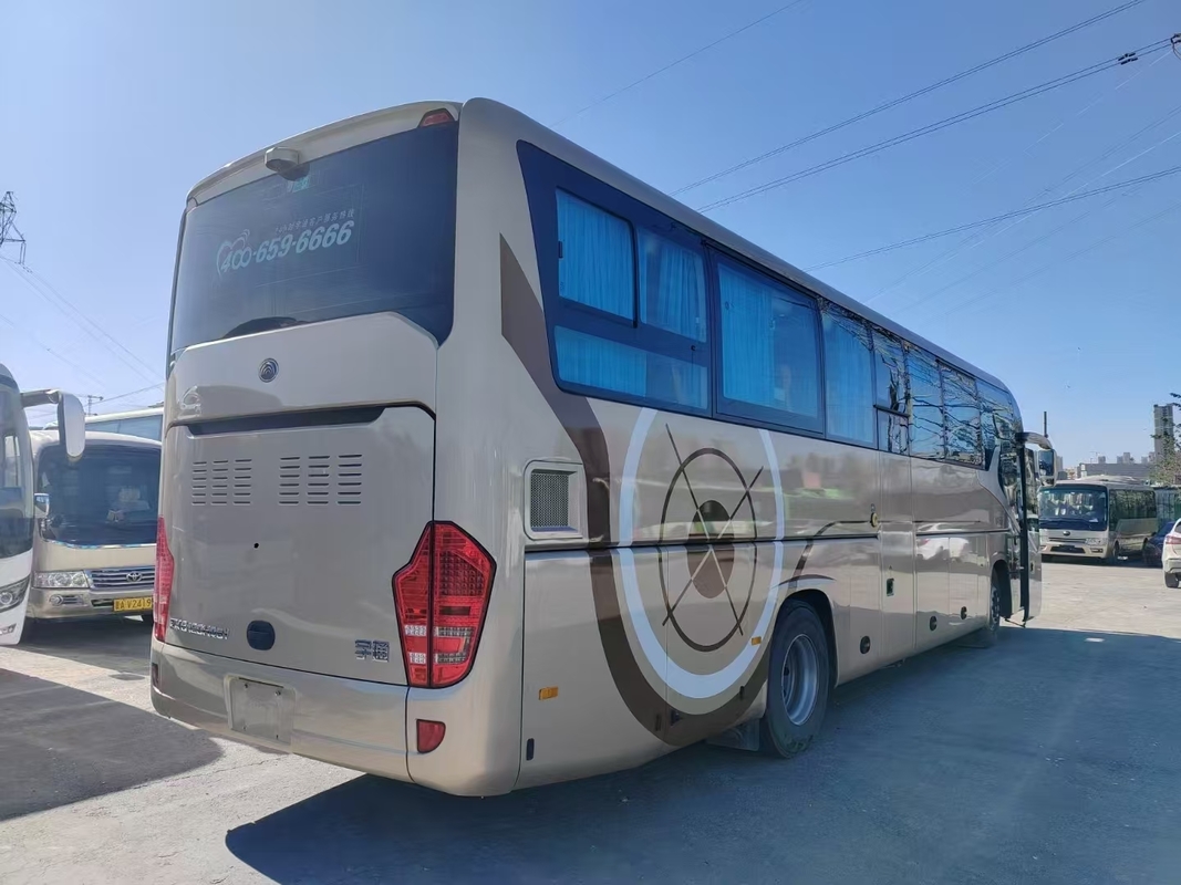 ZK6120 Yutong Gebruikte Passagiersbus 2020 50-Zitter 2+2 Indeling Eén Deur Linkerhandbesturing Luxe Bus