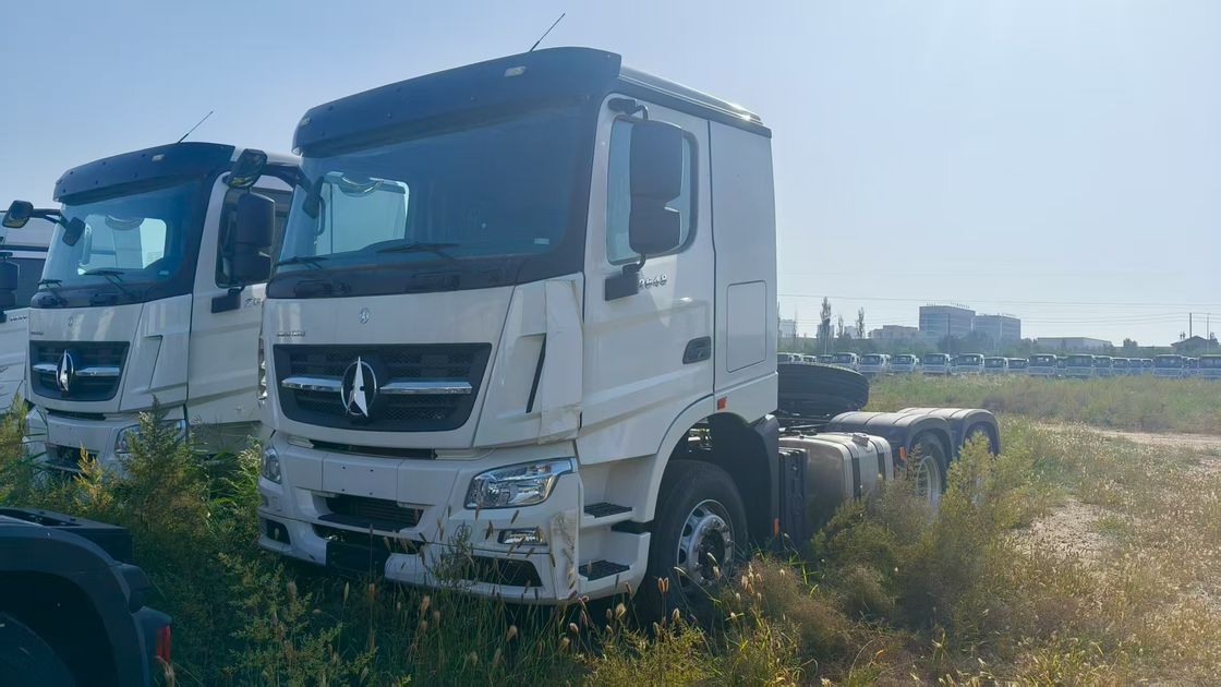 Gebruikte Beiben Traktor Truck 6x4 Traktor 10 Wiel 480hp Lhd/Rhd Afrika Prijs 6x6