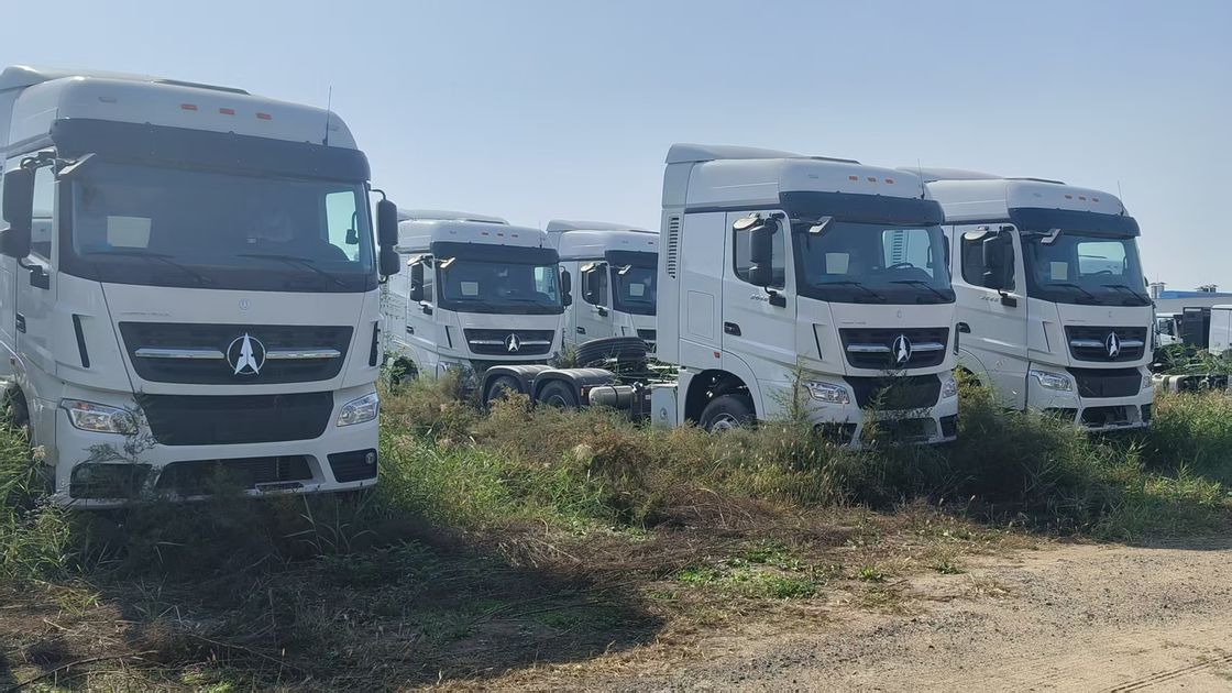 Gebruikte Beiben Traktor Truck 6x4 Traktor 10 Wiel 480hp Lhd/Rhd Afrika Prijs 6x6