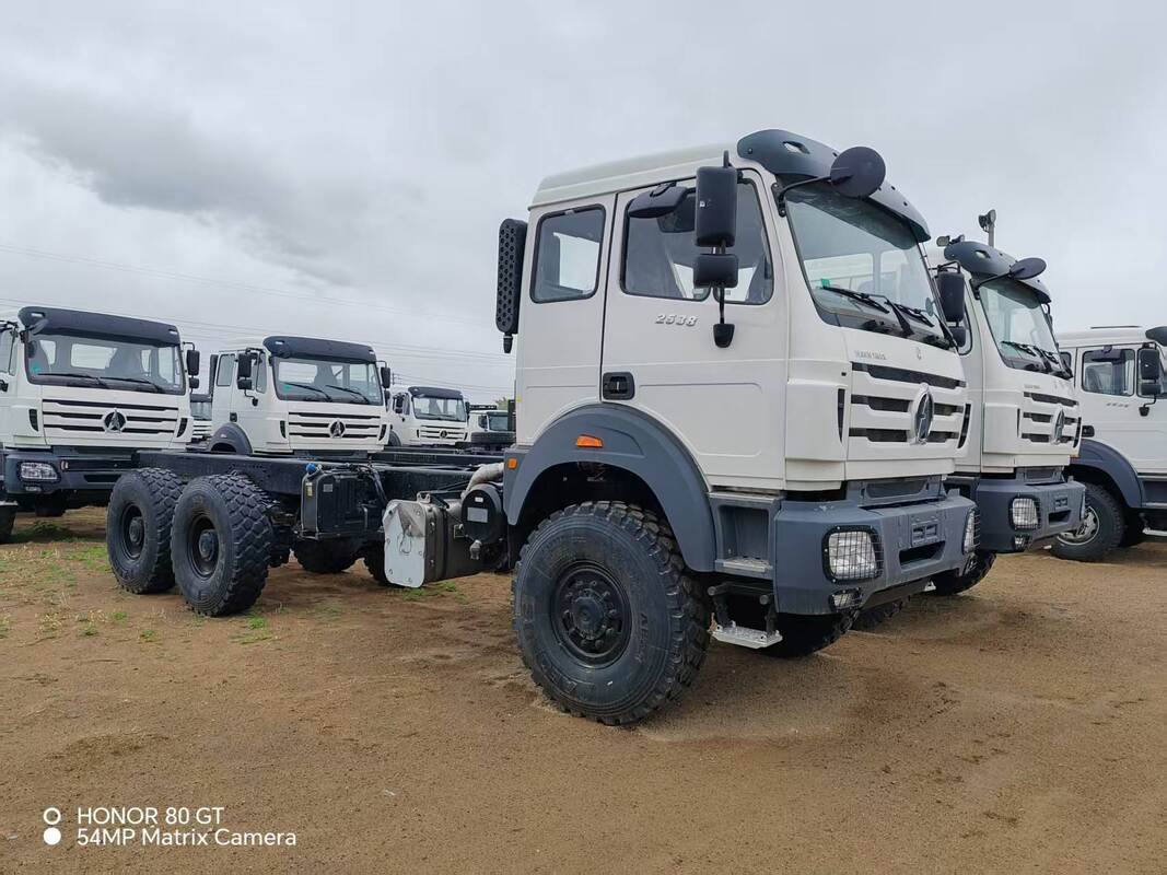 Nieuwe Bei-ben Tractor Truck Trekker 10 Wiel Weichai Motor Lhd/Rhd Afrika Prijs