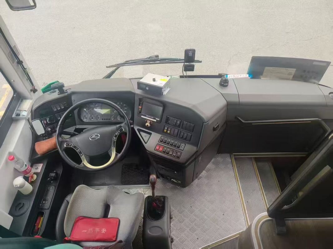 Gebruikte 50-zits Diesel Kinglong Coach Bus Ghana Congo Weichai Motor Tour Interstedelijke Intercity Bussen RHD/LHD