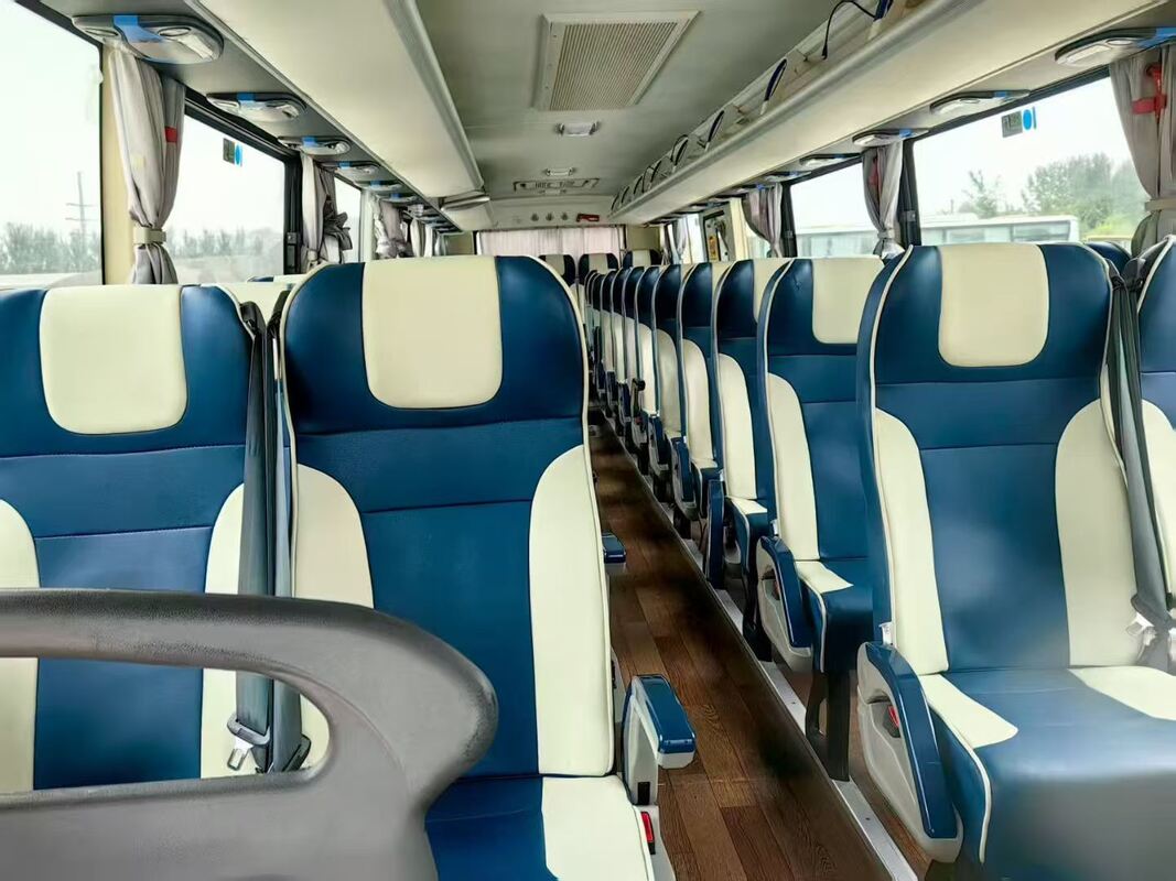 Gebruikte Diesel Foton Bus 50 zitplaatsen Leafspring Commuter School Airport Kerk Coach Bussen